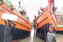কাটল দুর্যোগ, ইলিশ ধরতে গভীর সমুদ্রে পাড়ি দিলেন মৎস্যজীবীরা কাটল দুর্যোগ, ইলিশ ধরতে গভীর সমুদ্রে পাড়ি দিলেন মৎস্যজীবীরা