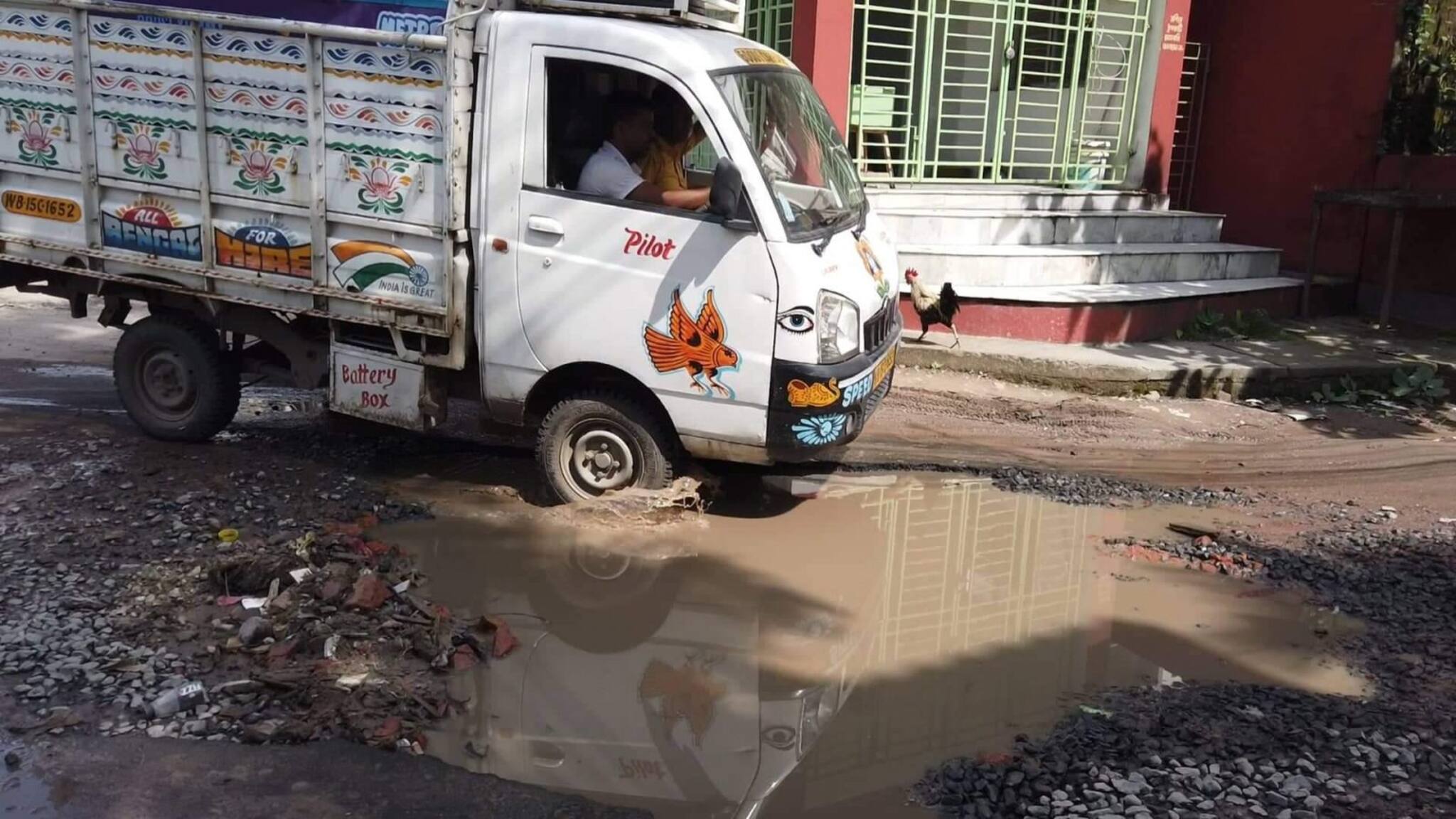 Hooghly News: বেহাল রাস্তা তৈরি করেছে মরণফাঁদ কোন্নগরে 