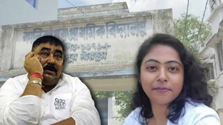 দিল্লির ইডি দফতরে অনুব্রত কন্যা সুকন্যা৷ 