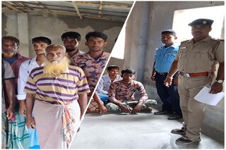 উদ্বার বাংলাদেশী মৎস‍্যজীবী