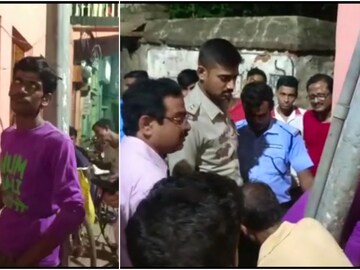 ইলেকট্রিক পোলে বেঁধে রাখা হয় সাইকেল চোর সন্দেহে যুবককে ইলেকট্রিক পোলে বেঁধে রাখা হয় সাইকেল চোর সন্দেহে যুবককে