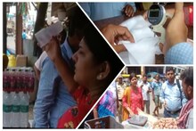নিষিদ্ধ প্লাস্টিক বন্ধ করতে প্রশাসনের অভিযান ডোমজুর বাজারে