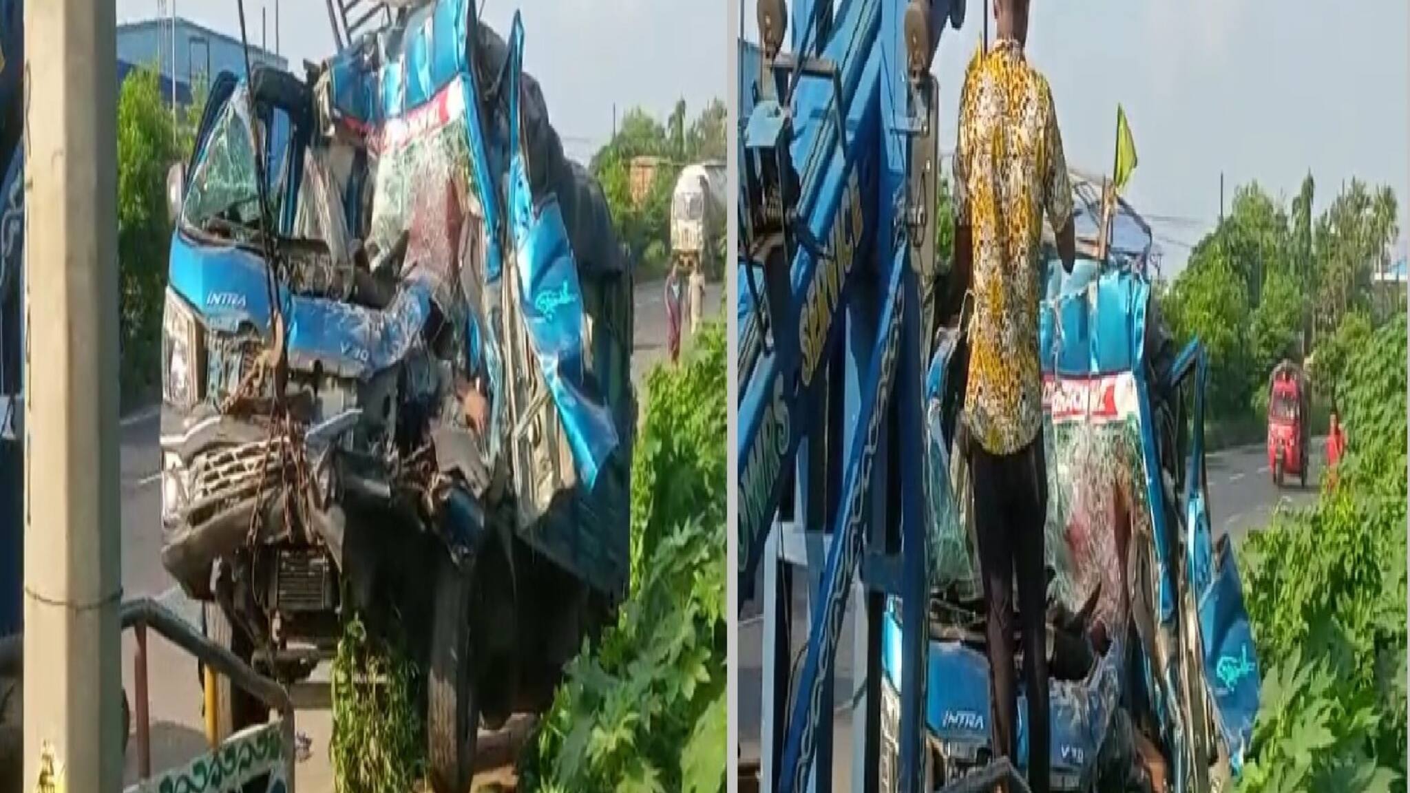 Howrah News: আবারও ১৬ নং জাতীয় সড়কে ভয়াবহ দুর্ঘটনা, দুর্ঘটনায় মৃত্যু ২ জনের, গুরুতর আহত ১