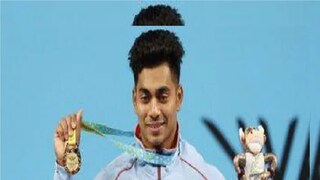 Achinta Sheuli from Bengal wins Gold medal Achinta Sheuli from Bengal wins Gold medal