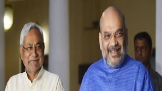 Amit Shah and Nitish Kumar