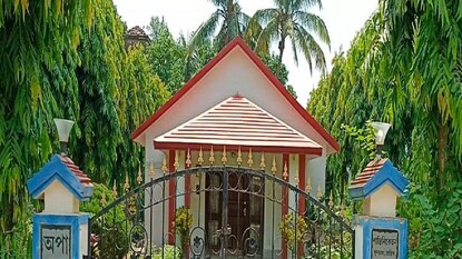 বোলপুরে পার্থ চট্টোপাধ্যায় এবং অর্পিতা মুখোপাধ্যায়ের বাড়ি 'অপা'৷ বোলপুরে পার্থ চট্টোপাধ্যায় এবং অর্পিতা মুখোপাধ্যায়ের বাড়ি 'অপা'৷