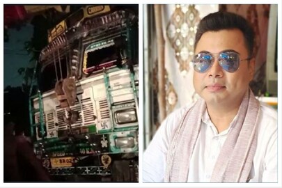 দুর্ঘটনায় নিহত রাম কিঙ্কর রাম৷ 