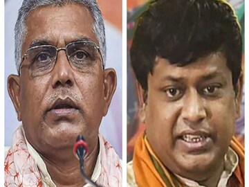 দিলীপ- সুকান্ত কথার লড়াই৷ 