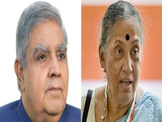 Jagdeep Dhankhar & Margaret Alva