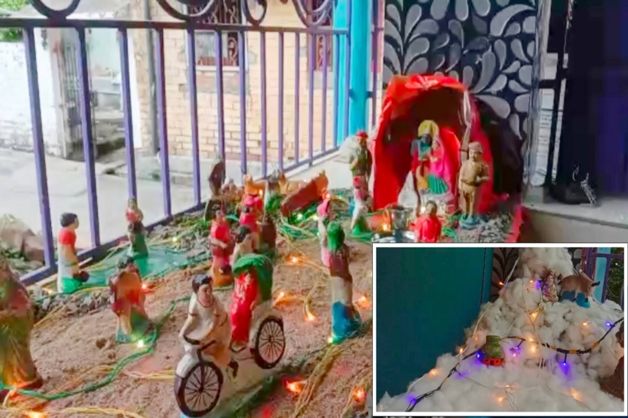 Murshidabad News: প্রযুক্তি আর স্মার্ট ফোনের যুগেও চিরাচরিত ঐতিহ্য মেনে ঝুলনের আয়োজন লালবাগের যুবকের