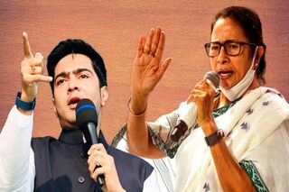 মেঘালয় জয়ের লক্ষ্য়ে মমতা-অভিষেক। 