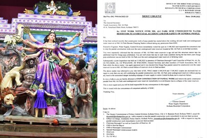 মহম্মদ আলি পার্কের পুজো নিয়ে অনিশ্চয়তা। মহম্মদ আলি পার্কের পুজো নিয়ে অনিশ্চয়তা।