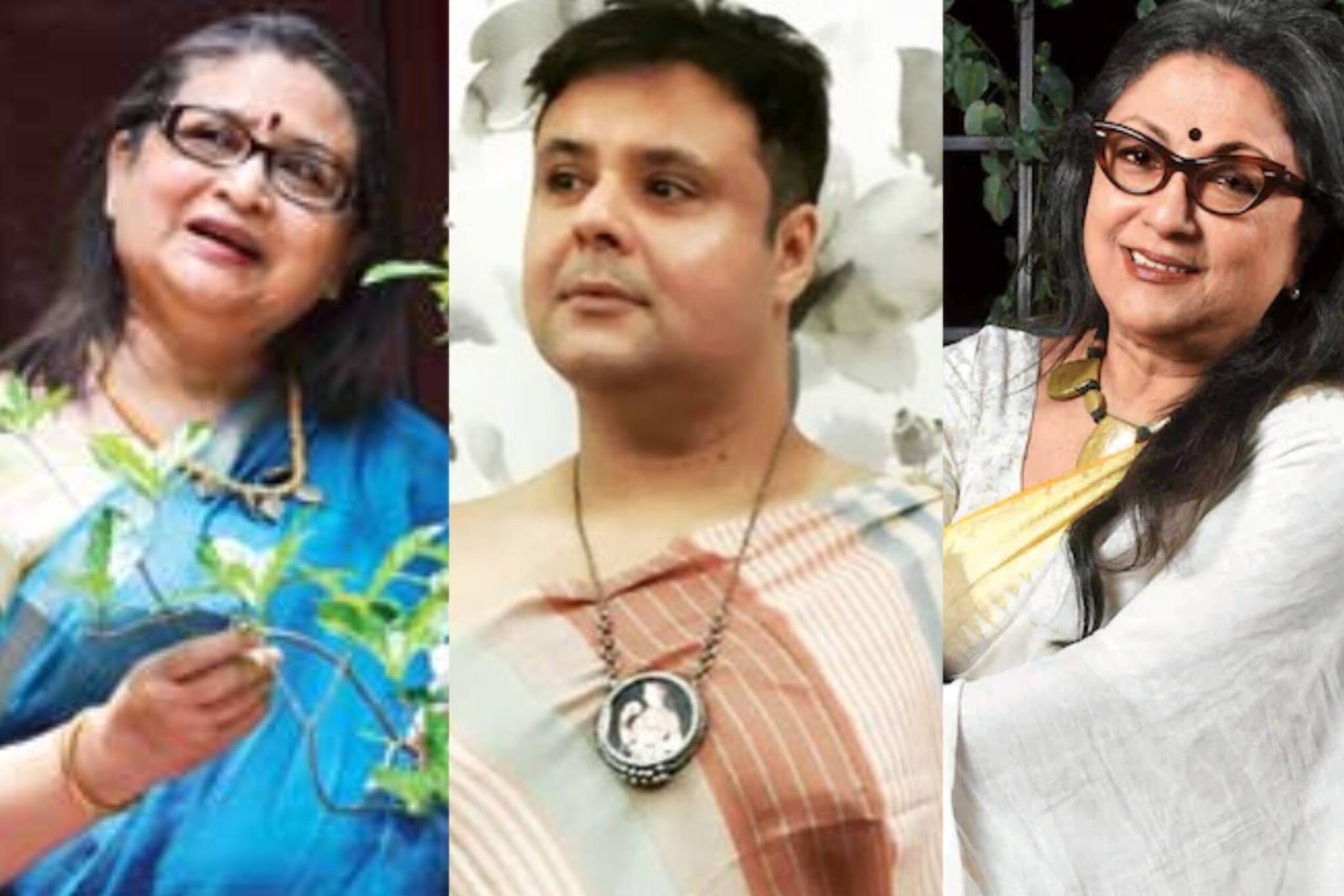 শ্রীনিকেতনের শতবর্ষে সুজয়ের অনুষ্ঠানে সংবর্ধনা প্রমিতা মল্লিক-অপর্ণা সেনকে