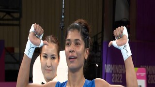 আইরিশ বক্সারকে উড়িয়ে স্বর্ণপদক জারিনের