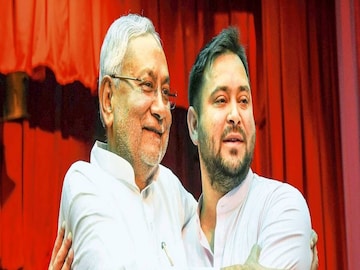 Nitish Kumar and Tejashwi Yadav