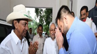 Nitish Kumar Tejashwi Yadav KCR Nitish Kumar Tejashwi Yadav KCR