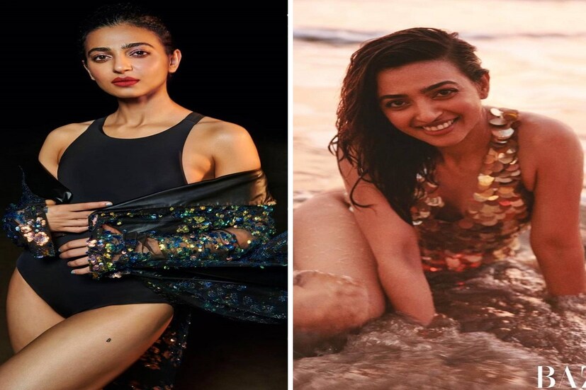 সুইমস্যুটে নজর কাড়ছেন রাধিকা আপ্টে। একটি ফ্যাশন ম্যাগাজিনের কভারে হট অবতারে ধরা দিয়েছেন নায়িকা। 