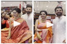 নিখিল জৈনর শাড়িতে সাজলেন ঊষসী! নুসরত অতীত! প্রেমের গুঞ্জন টলিউডে! ভাইরাল ভিডিও