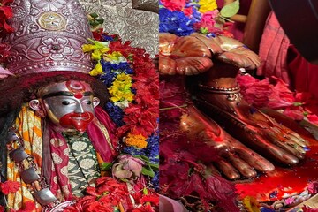 শোল পোড়া, পাঁচ ভাজা, পোলাও...কৌশিকী অমাবস্যায় তারাপীঠে মা তারা বন্দনা শোল পোড়া, পাঁচ ভাজা, পোলাও...কৌশিকী অমাবস্যায় তারাপীঠে মা তারা বন্দনা