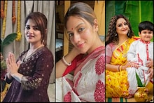 গণেশের আরাধনায় শ্রাবন্তী থেকে নুসরত! কী চাইলেন ত্রমিলা, পাপিয়া, সুদীপারা?