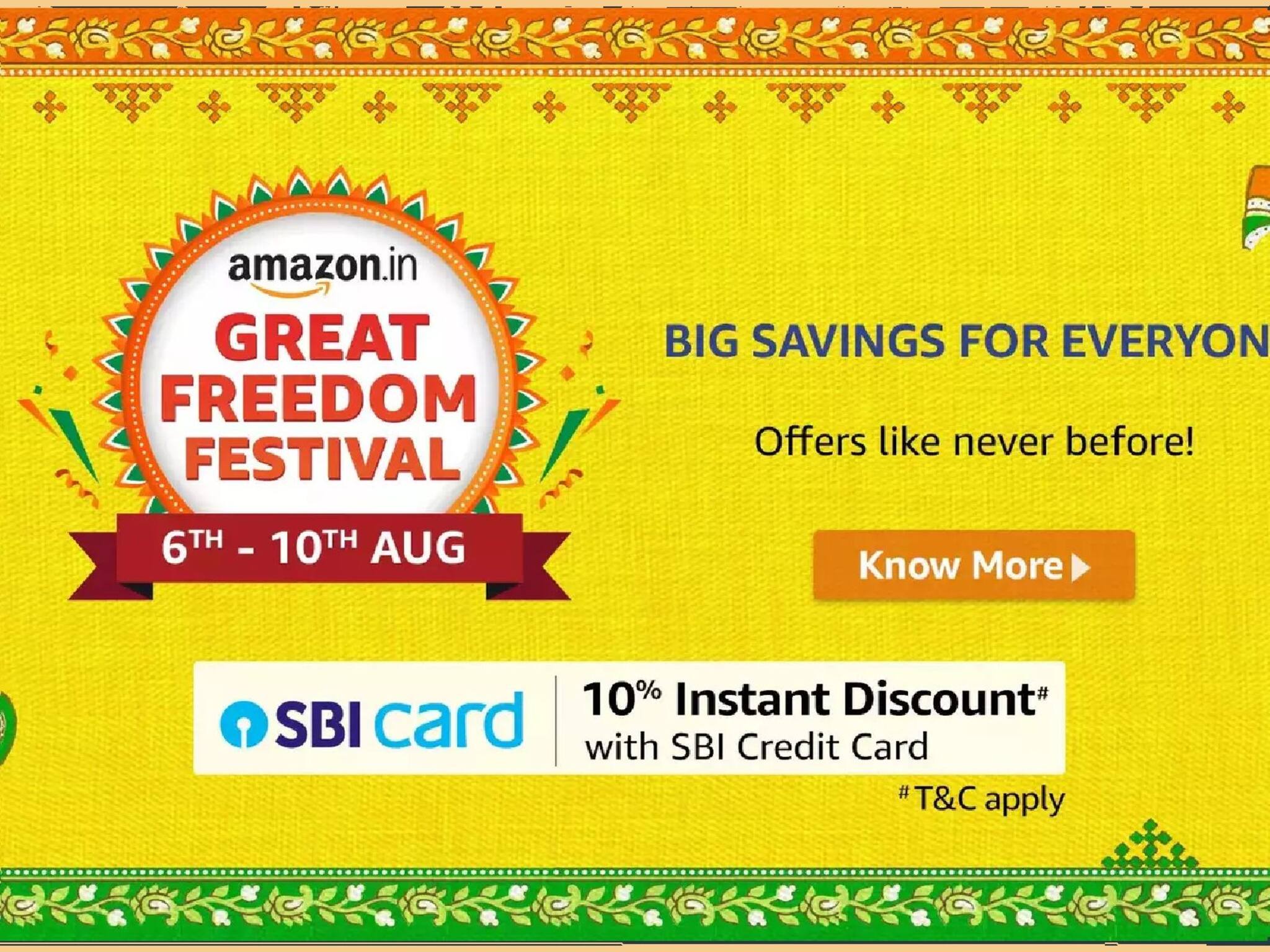 Amazon Great Freedom Festival: অ্যামাজনে ছাড়ের মেলা! স্মার্টফোনের দাম পড়েছে কল্পনারও বাইরে