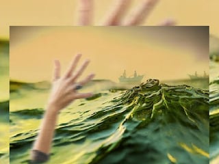 Drowning woman- Photo- Representative 