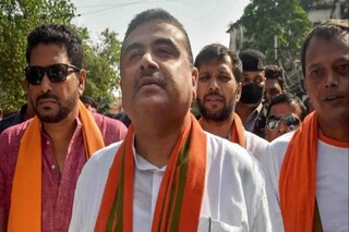 ফের দুর্ঘটনায় শুভেন্দুর কনভয়ের গাড়ি