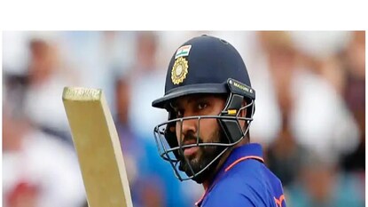 rohit sharma retires hurt with back spasm bcci gives injury update- Photo Courtesy- Twitter rohit sharma retires hurt with back spasm bcci gives injury update- Photo Courtesy- Twitter