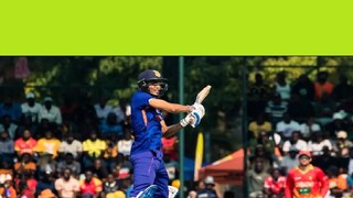 Subhman Gill's first century - Photo- AFP 