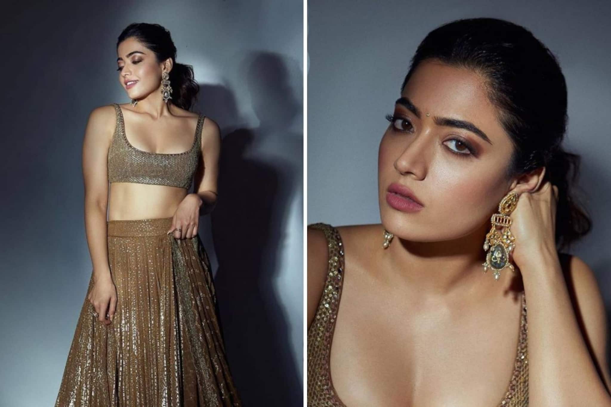 তিনি এখন 'জাতীয় ক্রাশ', রশ্মিকার হরেক কিসিমের লেহেঙ্গা পরা ছবিতে উষ্ণ নেটদুনিয়া