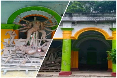ফলতার মল্লিকবাড়ির দুর্গাপুজো ফলতার মল্লিকবাড়ির দুর্গাপুজো