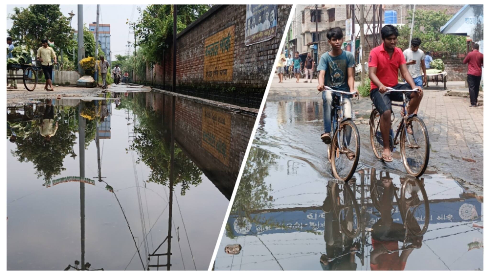 Howrah News: নর্দমার জলে থৈ থৈ রাস্তা, জেলায় বাড়ছে ডেঙ্গু আক্রান্ত