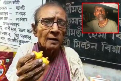 বৃদ্ধা শান্তিলতা ঘোষ