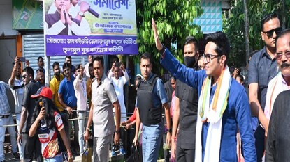 Abhishek Banerjee attacks BJP as they are trying to divide bengal Abhishek Banerjee attacks BJP as they are trying to divide bengal
