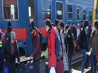Students returned from Ukraine 