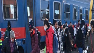 Students returned from Ukraine 