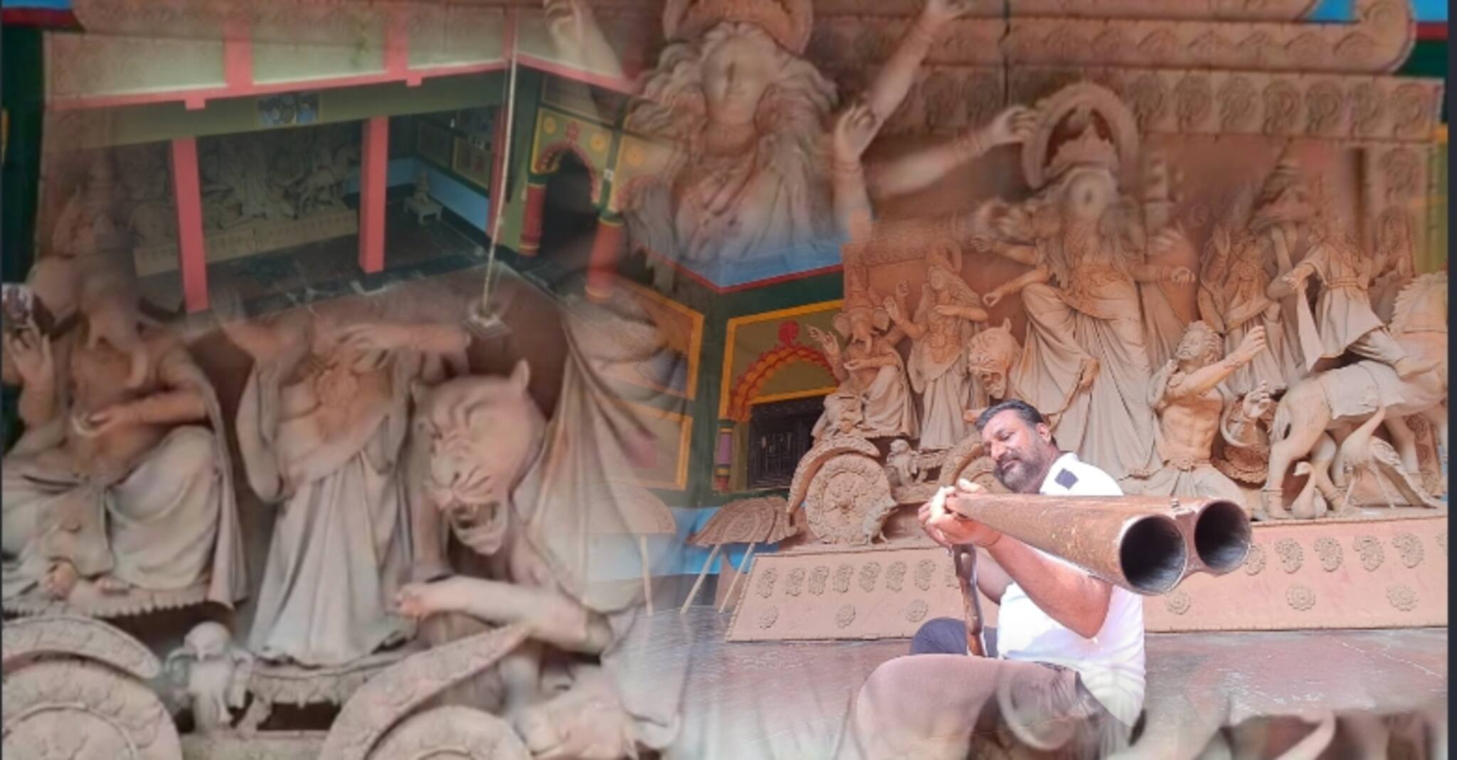 Malda Durga Puja: ২২২ বছরের প্রাচীন এই পুজোয় নিমন্ত্রণপত্র ছাপিয়ে আমন্ত্রণ জানানো হয়