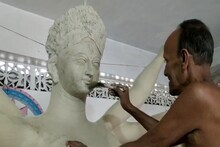 সন্দেশ ভোগই মূল আকর্ষণ আলিপুরদুয়ারের দুর্গাবাড়ির এই পুজোয়