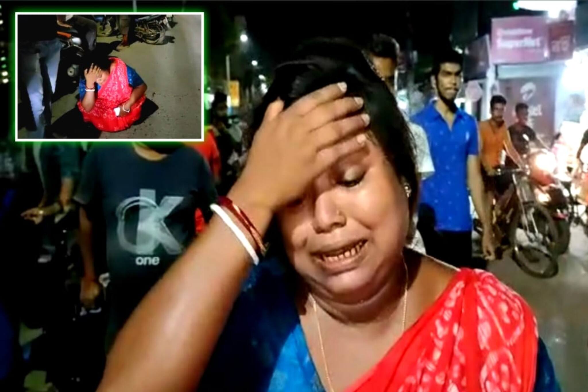 অশোকনগর গোলবাজারের জনবহুল এলাকা থেকে ছিনতাই সর্বস্ব মহিলার