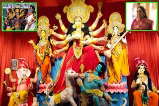 চলছে জমজমাটি পুজো