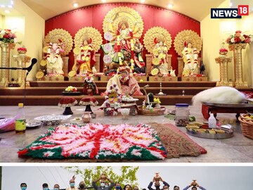 হিউস্টন দূর্গাবাড়ির দূর্গা পুজো