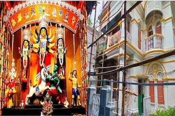 ৭২ বছরের দুর্গাপুজো, দক্ষিণ কলকাতার ৬৬ পল্লি সাজছে 'এক অন্ন বর্তী' থিমে ৭২ বছরের দুর্গাপুজো, দক্ষিণ কলকাতার ৬৬ পল্লি সাজছে 'এক অন্ন বর্তী' থিমে