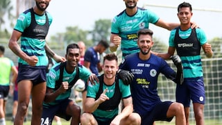 অনুশীলনে খোশ মেজাজে মোহনবাগান ফুটবলাররা