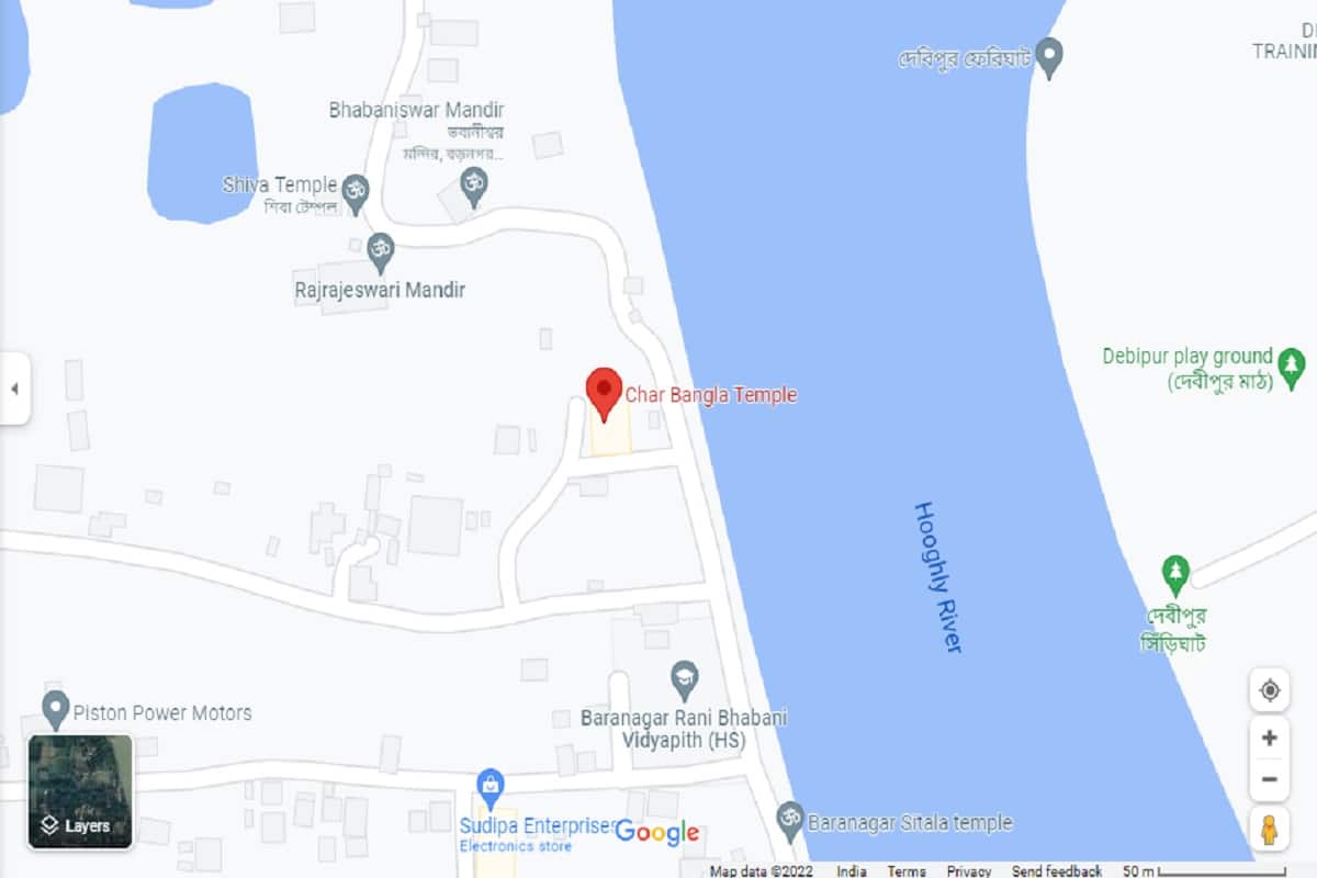 মুর্শিদাবাদের চার বাংলা মন্দির 