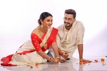 মহালয়াতেই টলিপাড়ায় দুর্গাপুজো! বনি-কৌশানির চোখে 'শুভ বিজয়া'র দুঃখের সুর মহালয়াতেই টলিপাড়ায় দুর্গাপুজো! বনি-কৌশানির চোখে 'শুভ বিজয়া'র দুঃখের সুর
