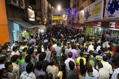 চতুর্থীতেই জনজোয়ারের সম্ভাবনা