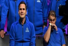 বিদায়ী ম্যাচে চোখে জল 'শত্রু ' নাদালের! ফেডেরার উপাখ্যান শেষ টেনিস দুনিয়ায়