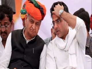 অশোক গেহলট এবং সচিন পাইলট৷ 