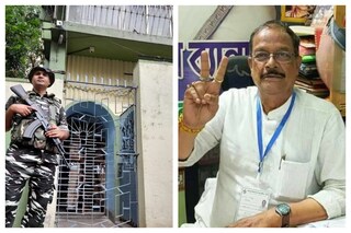 মলয় ঘটকের আসানসোলের এই বাড়িতেই হানা দেয় সিবিআই৷ 