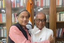 হবে বন্ধুত্বপূর্ণ লড়াই, কংগ্রেসের সভাপতি নির্বাচনের আগে একসঙ্গে শশী- দিগ্বিজয়